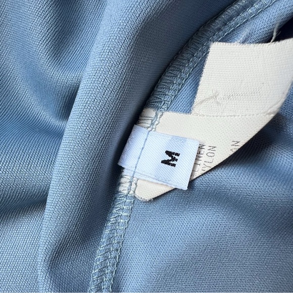 Classic, elegant  - LINEN DRESS with raw edges - Picture 7 of 10